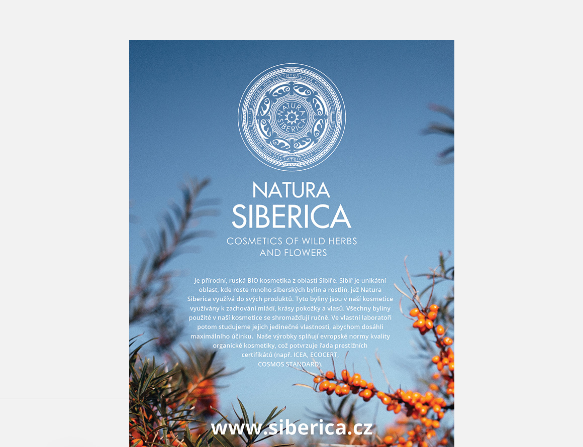 Natura Siberica - Produktové katalogy